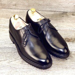 $695 Wilkes Bashford GRAVATI Blucher 7 M Black 15435 * add $15 new Cedar Trees t